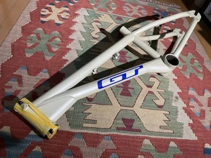 GT ENCORE GT Finale BMX FLATLAND FIRST FREESTYLE FRAME ORIGINAL COLOR PAINT - Picture 1 of 11