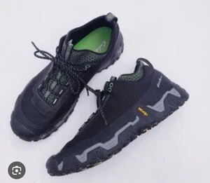 Eddie Bauer Men's Terrange Hiking Trail Shoes Black Nylon Vibram Men's Size 12 - Picture 1 of 8