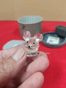 SWAROVSKI CRYSTAL MOUSE 7606 000 001  - Picture 1 of 10