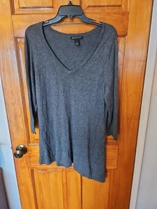 INC Damen grau Oberteil Pullover Viskose Größe 0X neu ohne Etikett  - Bild 1 von 5