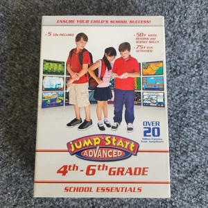 Jumpstart Advanced 4th-6th Grade (for PC) *New,Sealed* - Picture 1 of 13