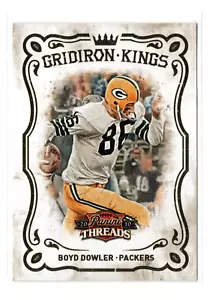 2010 Panini Threads Gridiron Kings Boyd Dowler #22 Green Bay Packers Legend - NM - Bild 1 von 2