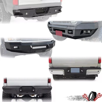 For Ford F250 F350 Heavy Duty 2/4WD 1999-2016 2011 Front / Rear Bumper w/LEDs - Imagem 1 de 4