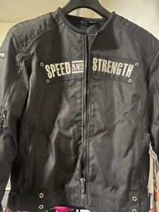 Speed and Strength Bikes are in My Blood Jacket - Black - Medium - Picture 1 of 5