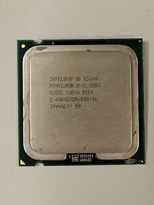 Intel Pentium E5300 2.6 GHz Dual-Core (BX80571E5300) Processor