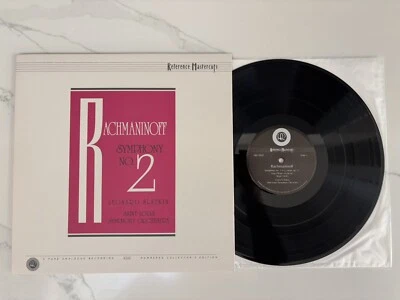 L SLATKIN "Rachmaninoff Symphony 2" 1992 Mint Audiophile 180g LP RM 1002 / #2084 - Image 1 of 4