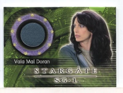 Stargate Heroes Claudia Black as Vala Mal Doran Costume Card C63 - Image 1 of 2