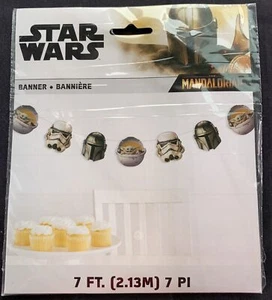 Bandera Star Wars The Mandalorian The Child Grogu Baby Yoda 7 pies - Imagen 1 de 4