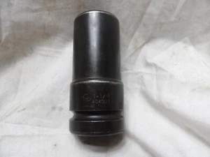 Grey Pneumatic 1" Drive 1-1/4" Extra Deep Thin Wall Impact Socket 4040DT - Picture 1 of 6