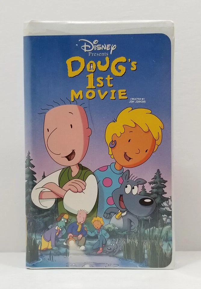 Doug's 1st Movie VHS Disney Clam Shell Case TESTED WORKS - Image 1 of 4