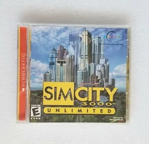 *FACTORY SEALED* SIM City 3000 Unlimited Computer Game Windows 95/98 Scholastic - Picture 1 of 13