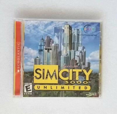 *FACTORY SEALED* SIM City 3000 Unlimited 2001 Maxis Arts PC Game Windows 95/98 - Image 1 of 4
