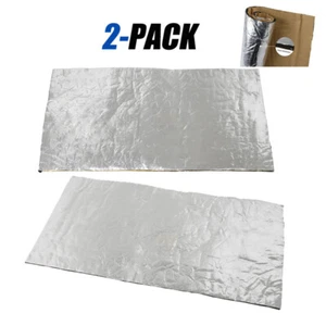 2PCS Motorcycle Fairing Professional Heat Shield Self Adhesive Sheet Protector - Bild 1 von 11