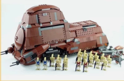 1326 Pcs Building Blocks Bricks Set For Star Wars Mock Trade Federation MTT 7662 - Image 1 of 4