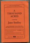 A Thousand Acres / Jane Smiley ~ UNCORRECTED PROOF in PB - LIKE NEW