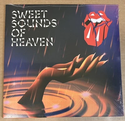 The Rolling Stones Featuring Lady Gaga Sweet Sounds Of Heaven 10” vinyl Single - Image 1 of 2