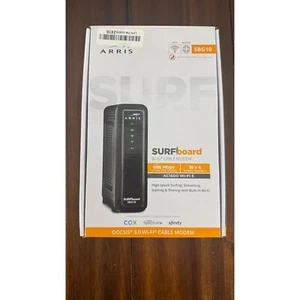 Arris SURFboard SBG10 DOCSIS 3.0 WiFi Cable Modem - High Speed Internet - Picture 1 of 5