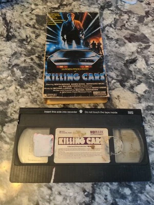 KILLING CARS VHS 80'S GERMAN ACTION ELECTRIC CAR JURGEN PROCHNOW WILLIAM CONRAD Foto 1 de 2