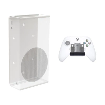HIDEit Series S Pro Bundle Wall Mounts for Xbox Series S & Xbox Controller - Image 1 of 4