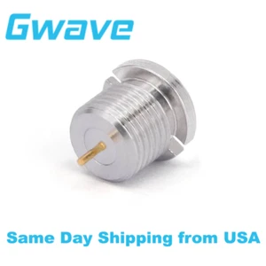 GPO(SMP) Male Bulkhead Mount Connector for PCB, DC - 26.5GHz, Limited Detent - Picture 1 of 4