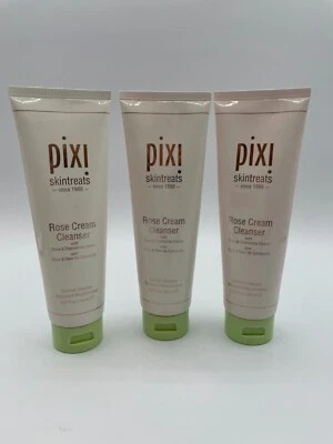 *Leer* 3 PIXI Skintreats Crema Limpiador Cómodo Limpiador 4.6 fl. oz/135 ml Foto 1 de 4