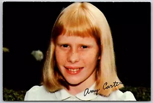Postcard Amy Carter Jimmy Carter's Daughter Blank Back - Picture 1 of 2