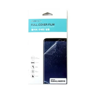VRS DESIGN SCREEN PROTECTOR FOR SAMSUNG GALAXY A8 2018 FULL CURVED 2 PACK 905418 - Picture 1 of 2
