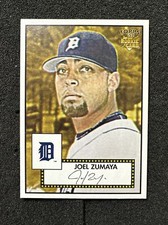 JOEL ZUMAYA #49 2006 Topps '52 Rookies QTY Detroit Tigers