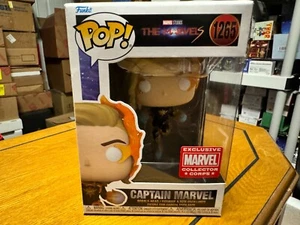 Funko Pop! Vinyl - Captain Marvel - Marvel Collector Corps (Exclusive) #1265 - Picture 1 of 6