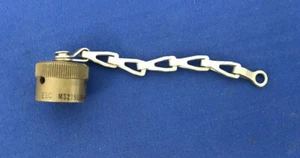 MIL SPEC MS27502B-9C CONNECTOR ELECTRICAL COVER  - Picture 1 of 4