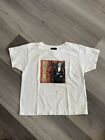 Vintage Damen Andy Warhol - James Dean Shirt Gr. Large weiß SELTEN