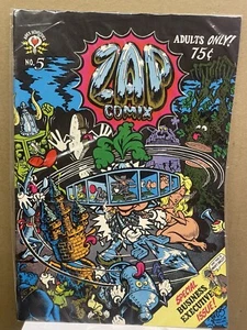 ZAP COMIX #5 1970 Crumb .75 cents underground comic very good condition - Picture 1 of 4