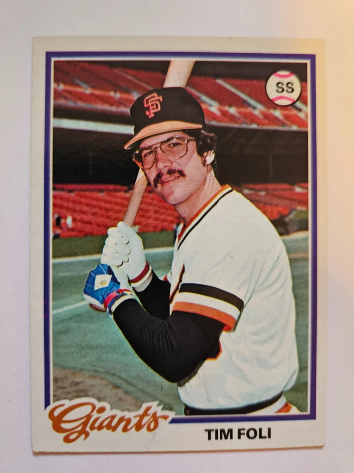 1978 TOPPS TIM FOLI #167 EX/NM - Image 1 of 1