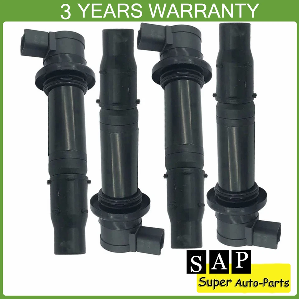 4 件套 Ingition 线圈包适用于雅马哈 YZF R1 FZS1 Vmax 1700 YZF R6S FZ1 YZF R6 — 第 1/4 张图片