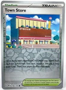 TOWN STORE Holograma Inverso Escarlata Violeta Obsidiana Llamas 196/197 Pokémon - Imagen 1 de 2