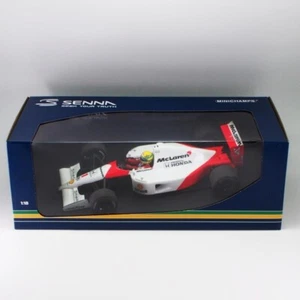1/18 Minichamps 1991 McLaren MP 4/6 Senna Campione del Mondo Versione Sporca 540913801 - Foto 1 di 13
