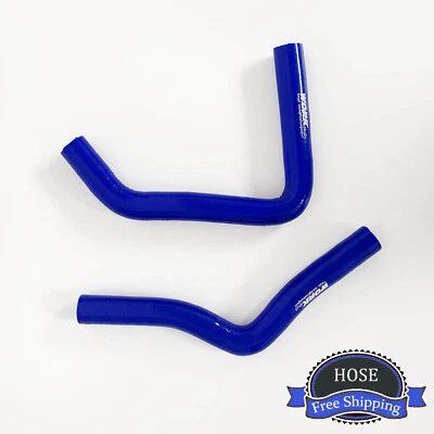 Blue Radiator Hose for Suzuki RM85 2002-2020/RM85L 2002-2012 2011 2010 Silicone Foto 1 de 4