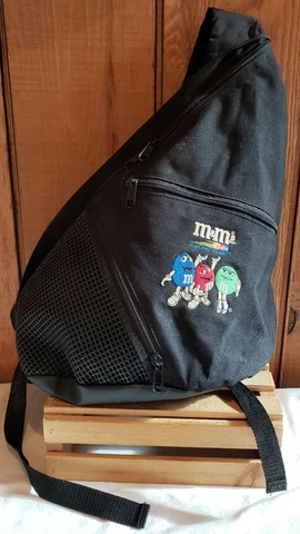 M&M's Racing Team Black Should Sling Field Bag Backpack #38 Elliot Sadler Cover