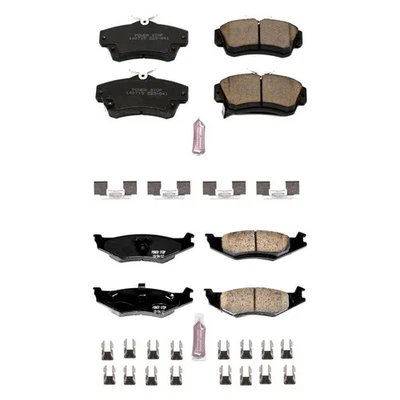 For Chrysler PT Cruiser 01-10 Brake Pad Set Z23 Evolution Sport Performance Foto 1 de 4