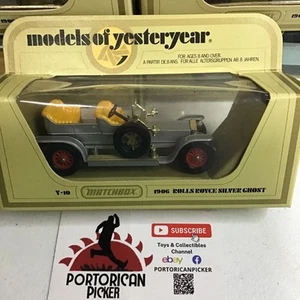MATCHBOX MODELS YESTERYEAR MOY Y10 ROLL ROYCE SILVER GHOST 1/43 WHEEL VARIATION - Bild 1 von 6