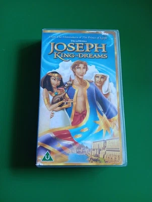Joseph King Of Dreams VHS Ben Affleck Dreamworks Animated Family Video TESTED - Image 1 of 3