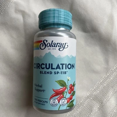 Solaray Circulation Blend SP-11B 100 Capsule - Image 1 of 4