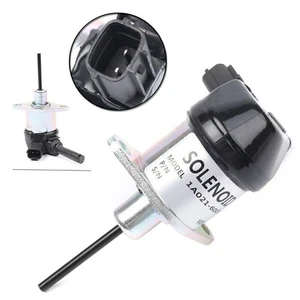 Kraftstoffabschaltmagnet für Kubota D1503 D1703 V2003 V2203 1A021-60017 Neu - Picture 1 of 9