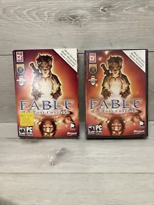 Fable The Lost Chapters PC CD-ROM Video Game With Dust Jacket Slip Cover (NEW) - Picture 1 of 8