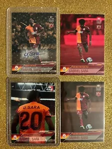 Gabriel Sara First Auto Ever vs Fenerbahce /50 Derby Victory /10 Mythos Cards - Picture 1 of 2
