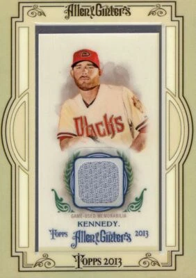 2013 Topps Allen and Ginter Framed Mini Relics #IK Ian Kennedy - NM-MT - Image 1 of 2