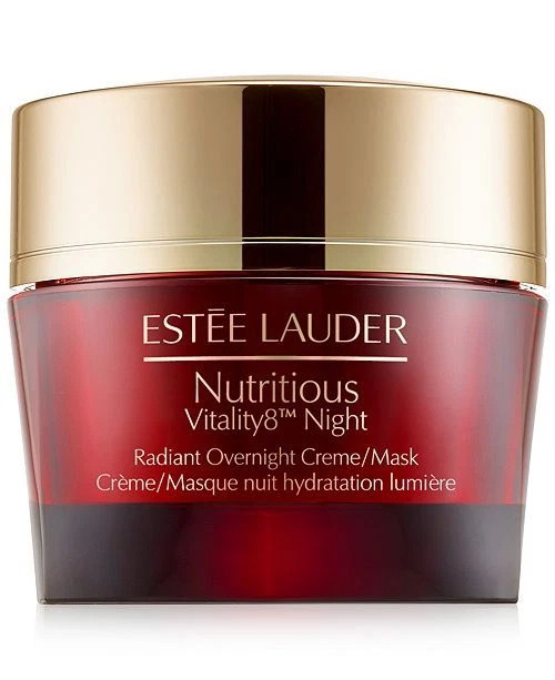 Máscara crema radiante para pasar la noche Estee Lauder NUTRITIOUS VITALITY 8 1,7 OZ NUEVA EN CAJA Foto 1 de 1