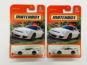 2024 MATCHBOX PORSCHE 911 GT3 COLLECTOR NO. 73/100 LOT OF 2 - Picture 1 of 11