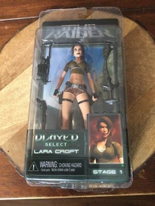 Tomb Raider Lara Croft Player Select Stage 1 Figure 2006 NECA NEW - Picture 1 of 2