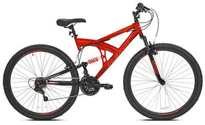 29" Kent Flexor Men'S Dual Suspension Mountain Bike, Adult, Ages 13+, Red - Picture 1 of 10